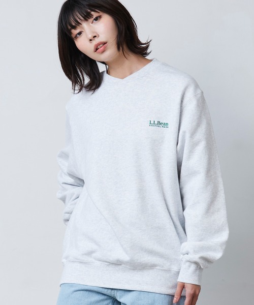 L.L.Bean（エルエルビーン）の「【JAPAN EDITION】スミスフィールド・クルーネック・スウェットシャツ（スウェット・メンズ・ベージュ系/ライトグレー/ネイビー/ライトブルー・SMALL/MEDIUM/LARGE/X-LARGE）」の8枚目の写真