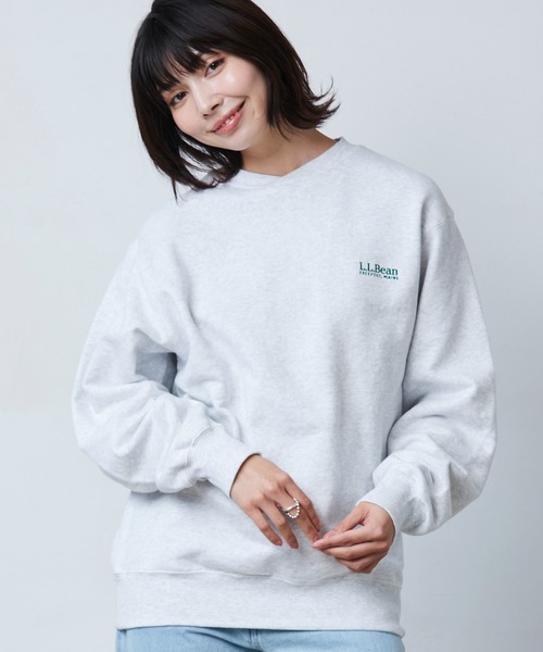 L.L.Bean（エルエルビーン）の「【JAPAN EDITION】スミスフィールド・クルーネック・スウェットシャツ（スウェット・メンズ・ベージュ系/ライトグレー/ネイビー/ライトブルー・SMALL/MEDIUM/LARGE/X-LARGE）」の9枚目の写真