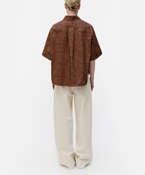 marimekko（マリメッコ）の「Standardi Piirto Unikko / blouse