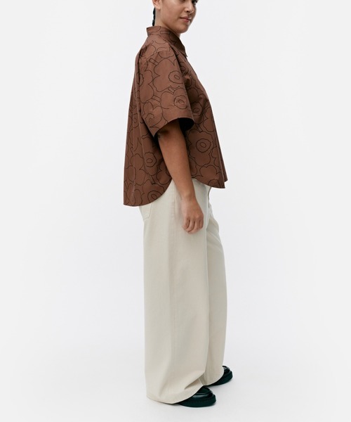 marimekko（マリメッコ）の「Standardi Piirto Unikko / blouse