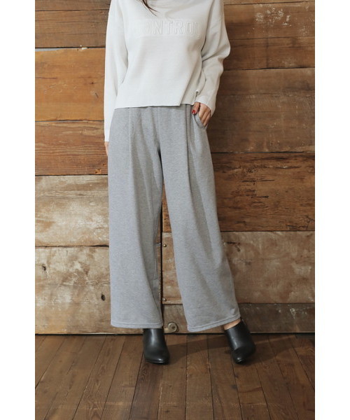 AZUL by moussy（アズールバイマウジー）の「TRタックワイドパンツ（その他パンツ・レディース・ブラック/トップグレー/ブラック系その他/レディッシュグレー・LARGE/SMALL/MEDIUM/X-LARGE）」の3枚目の写真