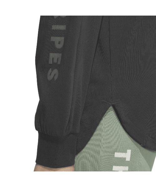 adidas(アディダス)の「アディダス adidas ワード 長袖Tシャツ(Tシャツ/カットソー・レディース・ホワイト/ライトグリーン/ダークグレー・S/M/L/XL)」の11枚目の写真