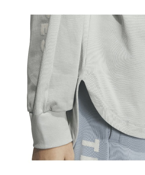 adidas(アディダス)の「アディダス adidas ワード 長袖Tシャツ(Tシャツ/カットソー・レディース・ホワイト/ライトグリーン/ダークグレー・S/M/L/XL)」の15枚目の写真