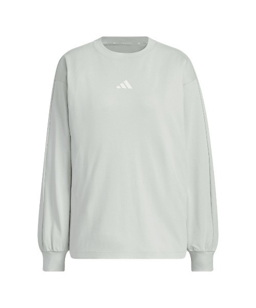 adidas(アディダス)の「アディダス adidas ワード 長袖Tシャツ(Tシャツ/カットソー・レディース・ホワイト/ライトグリーン/ダークグレー・S/M/L/XL)」の17枚目の写真