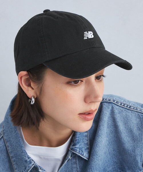 NEW BALANCE（ニューバランス）の「＜New Balance＞キャップ / 帽子（キャップ・レディース・ネイビー/ブラック/ライトブルー・FREE）」の4枚目の写真