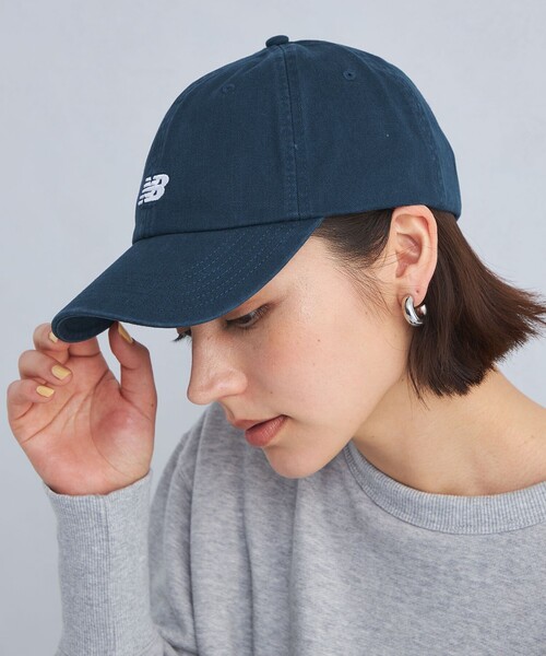 NEW BALANCE（ニューバランス）の「＜New Balance＞キャップ / 帽子（キャップ・レディース・ネイビー/ブラック/ライトブルー・FREE）」の9枚目の写真
