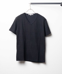 【W】【it】【Growth by Grail】ワンポイント針抜きVネックT