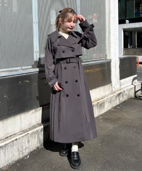 ROSE BUD（ローズバッド） ステンカラーコート コート (mici)VOLUME