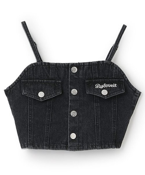 セール】デニムビスチェ（タンクトップ）｜by LOVEiT（バイラビット
