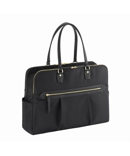 ace.(エース)の「トートバッグ ラポルテム B4サイズ収納 15.6inchPC収納 68524(ビジネスバッグ・レディース・ブラック/ベージュ/グレー・FREE)」の2枚目の写真