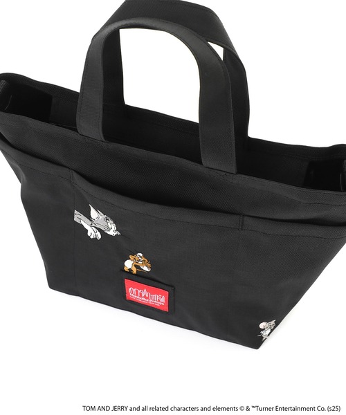 Manhattan Portage（マンハッタンポーテージ）の「Whitestone Tote Bag / TOM AND JERRY / 85TH（トートバッグ・レディース・ブラック・SMALL）」の7枚目の写真