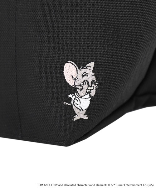 Manhattan Portage（マンハッタンポーテージ）の「Whitestone Tote Bag / TOM AND JERRY / 85TH（トートバッグ・レディース・ブラック・SMALL）」の5枚目の写真