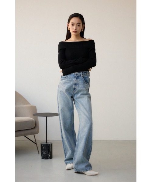 AZUL by moussy(アズールバイマウジー)の「スリットベルトパンプス(パンプス・レディース・ブラック/グレイッシュベージュ・LARGE/MEDIUM/SMALL)」の15枚目の写真