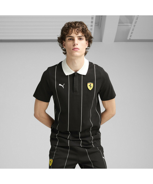 PUMA(プーマ)の「PUMA プーマ メンズ フェラーリ レース プレミアム 半袖 ポロシャツ(ポロシャツ・メンズ・レッド/ブラック・MEDIUM/SMALL/LARGE/X-LARGE/X-SMALL)」の11枚目の写真
