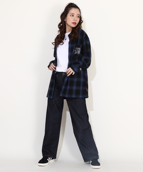 BABYDOLL(ベビードール)の「親子お揃い チェック 長袖シャツ 0271A(シャツ/ブラウス・メンズ・ネイビー・M/L/XL)」の9枚目の写真