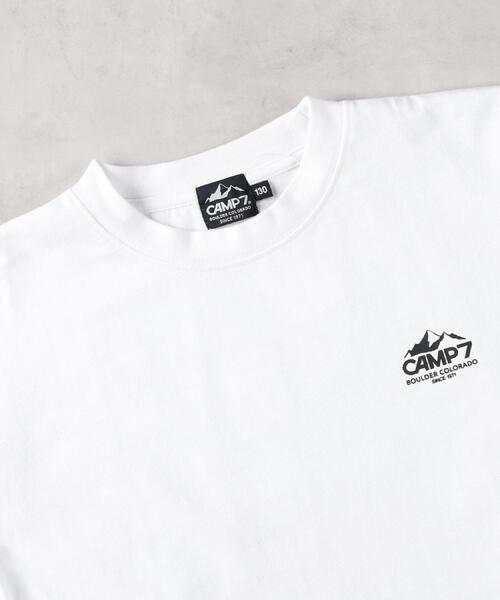 CAMP7(キャンプセブン)の「CAMP7(キャンプ7)バックプリント長袖Tシャツ(Tシャツ/カットソー・キッズ・ブラック/ホワイト・130/140/150/160)」の14枚目の写真