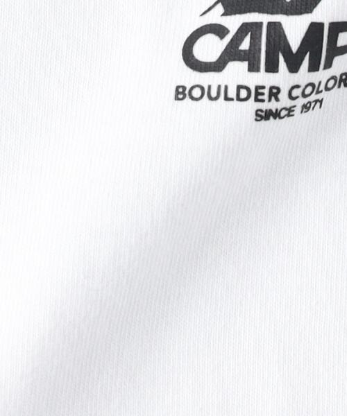 CAMP7(キャンプセブン)の「CAMP7(キャンプ7)バックプリント長袖Tシャツ(Tシャツ/カットソー・キッズ・ブラック/ホワイト・130/140/150/160)」の19枚目の写真