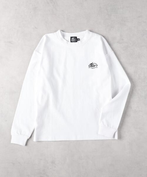 CAMP7(キャンプセブン)の「CAMP7(キャンプ7)バックプリント長袖Tシャツ(Tシャツ/カットソー・キッズ・ブラック/ホワイト・130/140/150/160)」の22枚目の写真