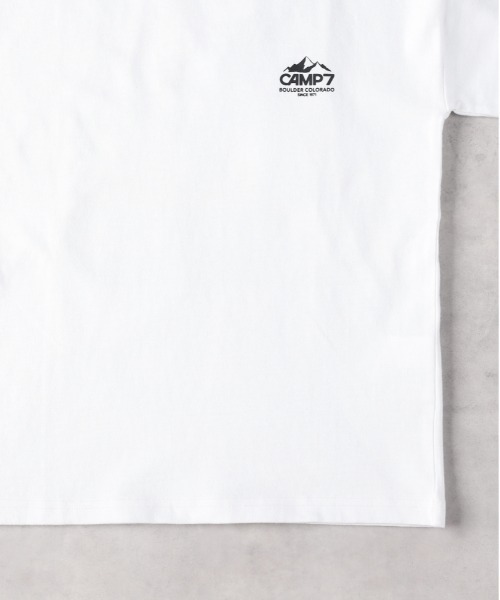 CAMP7(キャンプセブン)の「CAMP7(キャンプ7)バックプリント長袖Tシャツ(Tシャツ/カットソー・キッズ・ブラック/ホワイト・130/140/150/160)」の4枚目の写真