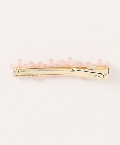 flower（フラワー）の「ジェリーフラワーピン（ヘアピン・レディース・ホワイト/ピンク・FREE）」の3枚目の写真