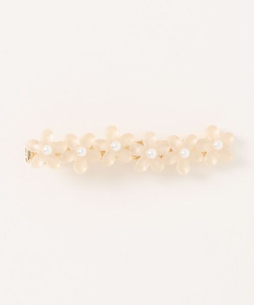 flower（フラワー）の「ジェリーフラワーピン（ヘアピン・レディース・ホワイト/ピンク・FREE）」の20枚目の写真