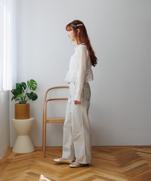 flower（フラワー）の「ジェリーフラワーピン（ヘアピン・レディース・ホワイト/ピンク・FREE）」の8枚目の写真