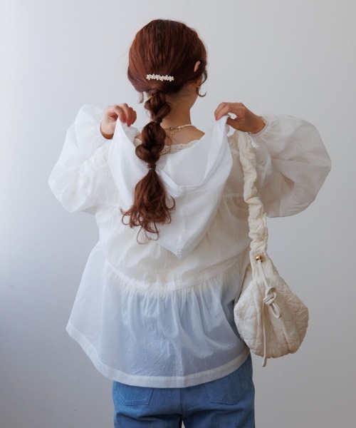 flower（フラワー）の「ジェリーフラワーピン（ヘアピン・レディース・ホワイト/ピンク・FREE）」の9枚目の写真