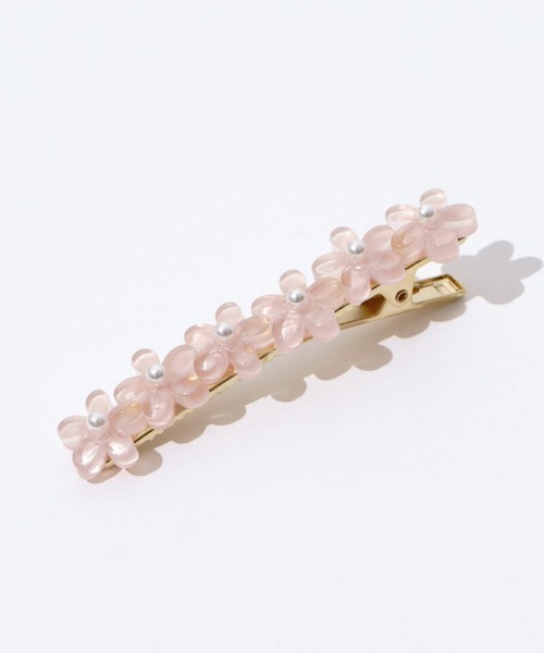 flower（フラワー）の「ジェリーフラワーピン（ヘアピン・レディース・ホワイト/ピンク・FREE）」の13枚目の写真