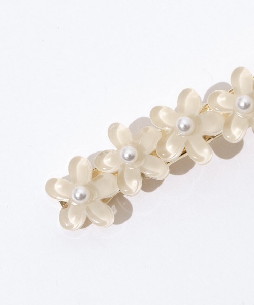 flower（フラワー）の「ジェリーフラワーピン（ヘアピン・レディース・ホワイト/ピンク・FREE）」の19枚目の写真