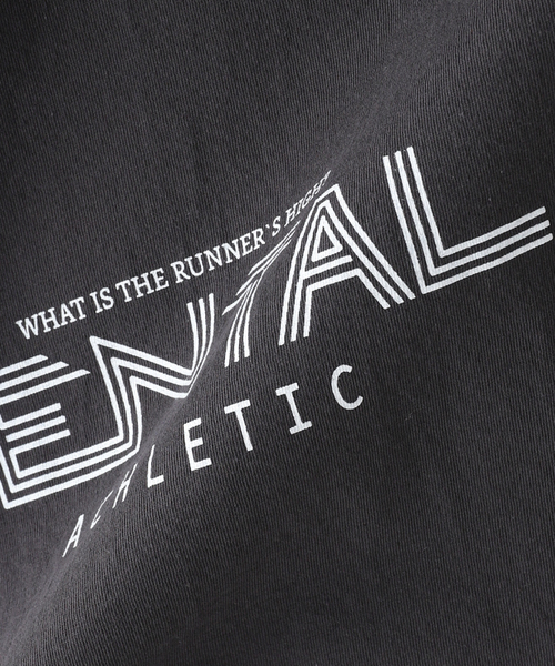 INSCRIRE（アンスクリア）の「INSCRIRE (アンスクリア) プリントTee MENTAL（Tシャツ/カットソー・メンズ・ブラック・LARGE）」の2枚目の写真