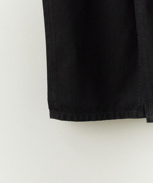 Calvin Klein（カルバン・クライン）の「Calvin Klein/カルバンクライン TROUSER BARREL SOFT BLACK トラウザーパンツ（デニムパンツ・レディース・ブラック・24/26/28）」の9枚目の写真