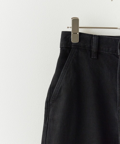Calvin Klein（カルバン・クライン）の「Calvin Klein/カルバンクライン TROUSER BARREL SOFT BLACK トラウザーパンツ（デニムパンツ・レディース・ブラック・24/26/28）」の8枚目の写真