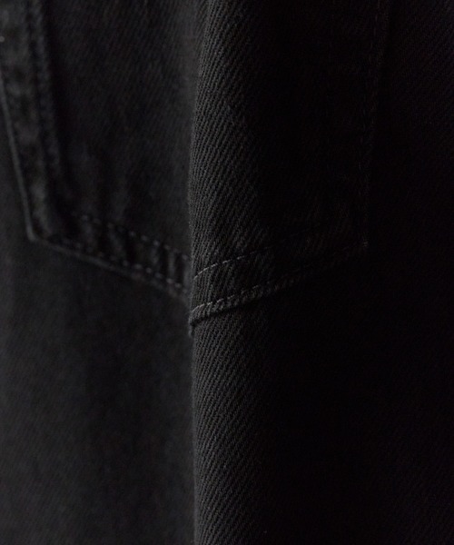 Calvin Klein（カルバン・クライン）の「Calvin Klein/カルバンクライン TROUSER BARREL SOFT BLACK トラウザーパンツ（デニムパンツ・レディース・ブラック・24/26/28）」の12枚目の写真