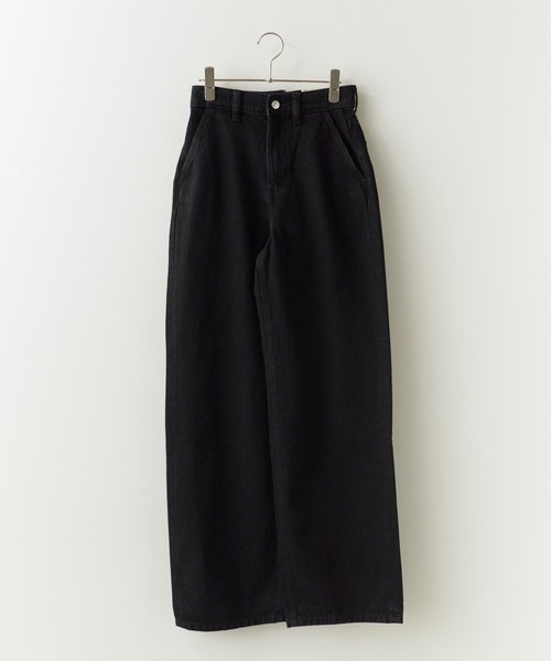 Calvin Klein（カルバン・クライン）の「Calvin Klein/カルバンクライン TROUSER BARREL SOFT BLACK トラウザーパンツ（デニムパンツ・レディース・ブラック・24/26/28）」の14枚目の写真