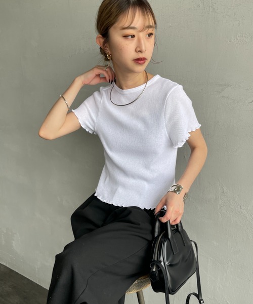 RE/DONE リダン × HANES ヘインズコラボ クロップドTシャツ/2色 RE/DONE リダン × HANES ヘインズコラボ クロップドTシャツ/2色