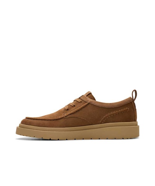 Clarks（クラークス）の「クラークス Polden Moc ポルデンモック  カジュアルシューズ（モカシン/デッキシューズ・メンズ・ブラウン系その他/オリーブ/ネイビー・65/70/75/80/85/90/60）」の8枚目の写真