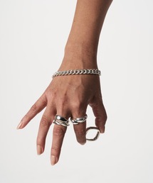 LAMBDA（ラムダ）の「SV喜平チェーンマンテルブレスレット（L）（ブレスレット）」