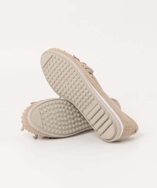 JELLY BEANS(ジェリービーンズ)の「【撥水】【軽量】MINNETONKA KILTYPLUS【本革】【やわらかい】(917-52300)(モカシン/デッキシューズ・レディース・ブラウン/ネイビー/ブラック系/ブルー/ライトベージュ/グレー・L/M/S/LL)」の13枚目の写真