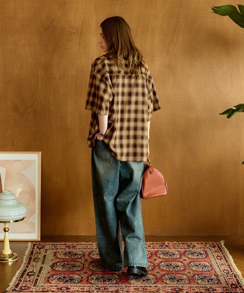 WETTEMPT（ウィテンプト）の「VINTAGE WASH WIDE DENIM PANTS
