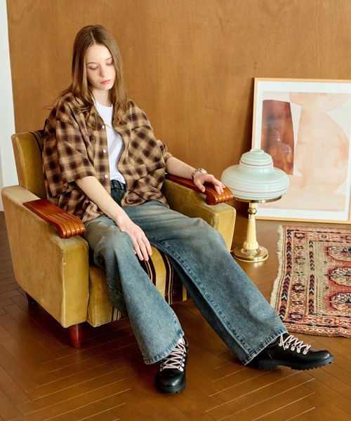 WETTEMPT（ウィテンプト）の「VINTAGE WASH WIDE DENIM PANTS