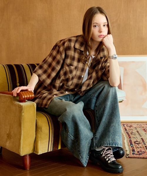 WETTEMPT ヴィンテージウォッシュワイドデニムパンツ WETTEMPT（ウィテンプト）の「VINTAGE WASH WIDE DENIM PANTS