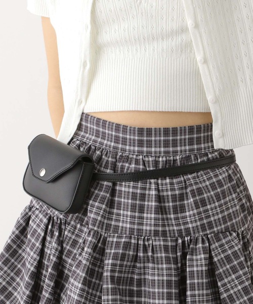 Heather（ヘザー）の「ウエストベルトポーチ　450350（ボディバッグ/ウエストポーチ・レディース・ブラック/ベージュ・ONE SIZE）」の14枚目の写真