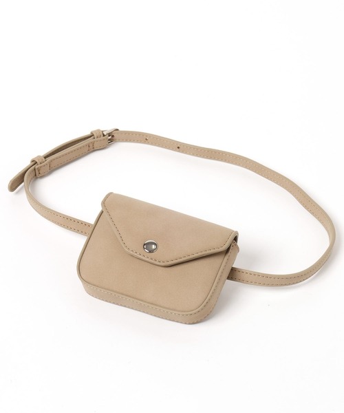 Heather（ヘザー）の「ウエストベルトポーチ　450350（ボディバッグ/ウエストポーチ・レディース・ブラック/ベージュ・ONE SIZE）」の13枚目の写真