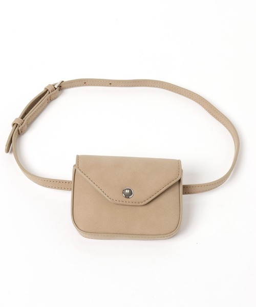Heather（ヘザー）の「ウエストベルトポーチ　450350（ボディバッグ/ウエストポーチ・レディース・ブラック/ベージュ・ONE SIZE）」の12枚目の写真