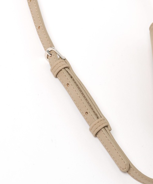 Heather（ヘザー）の「ウエストベルトポーチ　450350（ボディバッグ/ウエストポーチ・レディース・ブラック/ベージュ・ONE SIZE）」の5枚目の写真