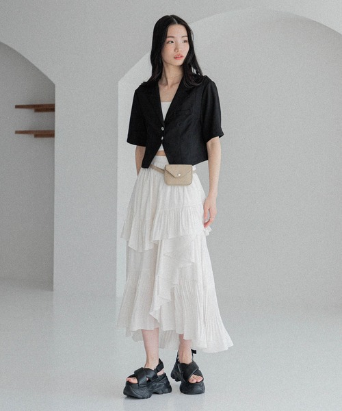 Heather（ヘザー）の「ウエストベルトポーチ　450350（ボディバッグ/ウエストポーチ・レディース・ブラック/ベージュ・ONE SIZE）」の19枚目の写真