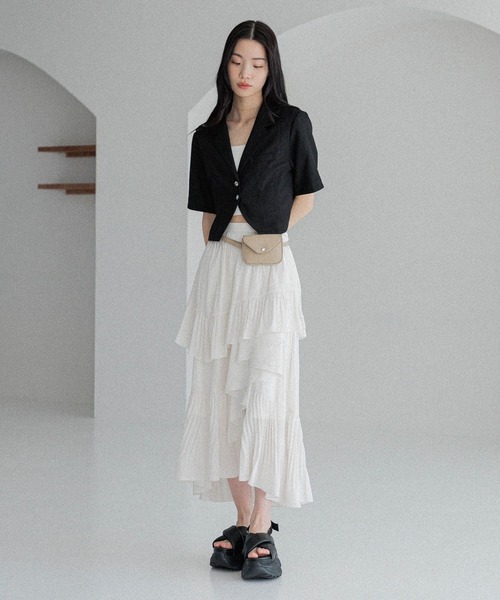 Heather（ヘザー）の「ウエストベルトポーチ　450350（ボディバッグ/ウエストポーチ・レディース・ブラック/ベージュ・ONE SIZE）」の20枚目の写真