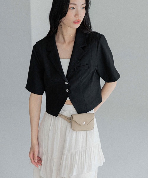 Heather（ヘザー）の「ウエストベルトポーチ　450350（ボディバッグ/ウエストポーチ・レディース・ブラック/ベージュ・ONE SIZE）」の22枚目の写真