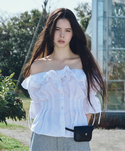 Heather（ヘザー）の「ウエストベルトポーチ　450350（ボディバッグ/ウエストポーチ・レディース・ブラック/ベージュ・ONE SIZE）」の15枚目の写真