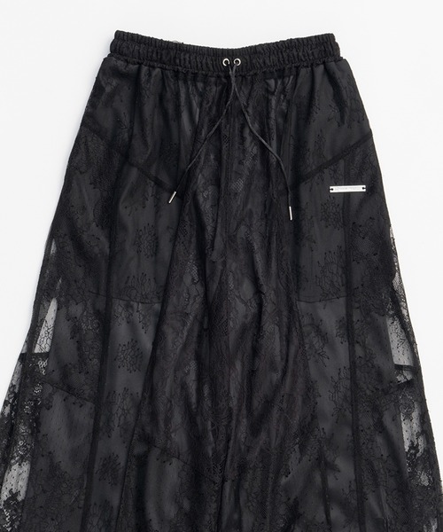 PRANK PROJECT レースブロッキングサテンパンツ プランクプロジェクト レースブロッキングサテンパンツ / Lace Blocking Satin Pants